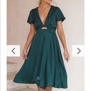 Billy J Sunny Daze dress - emerald green